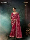 Bridal By Kimora Pure Embroidery Work Designer Saree